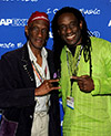 Bernie Worrell and Will Calhoun participate in the "Master Session" during the 2011 ASCAP "I Create Music" Expo on April 30, 2011 in Hollywood, California. Photo by Frank Micelotta/PictureGroup